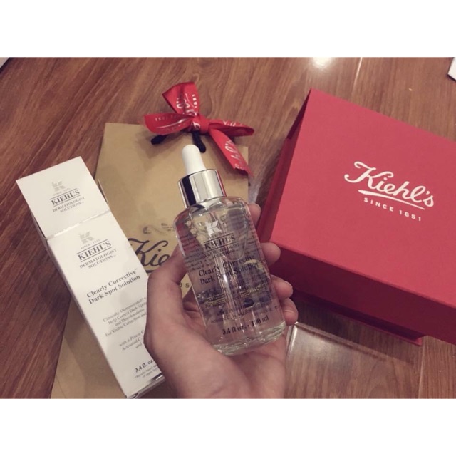 Tinh chất ngăn ngừa và làm giảm thâm nám tàn nhang Kiehl’s Dark spot solution serum dark spot kiehls
