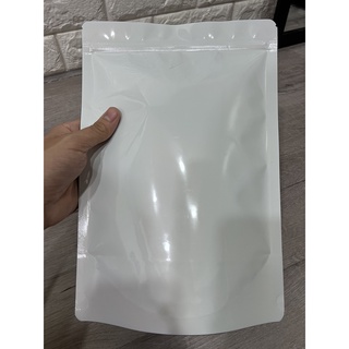 Combo 20 túi zip trắng sữa đáy đứng đựng thực phẩm, bột cà phê,hạt