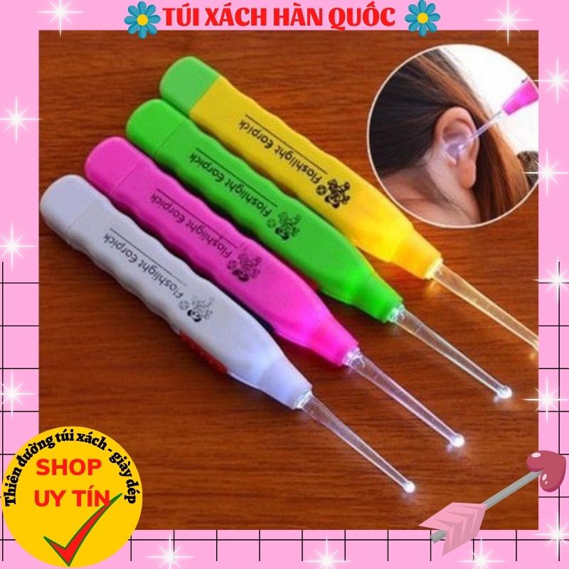 Bộ Lấy Ráy Tai Có Đèn 3 Đầu Tiện Lợi  247