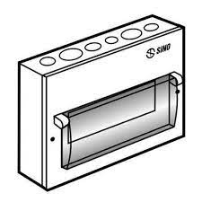 Tủ Điện Vỏ Kim Loại Sino CHỨA 9 MODULE - 9 EMPL | 9 EMPS