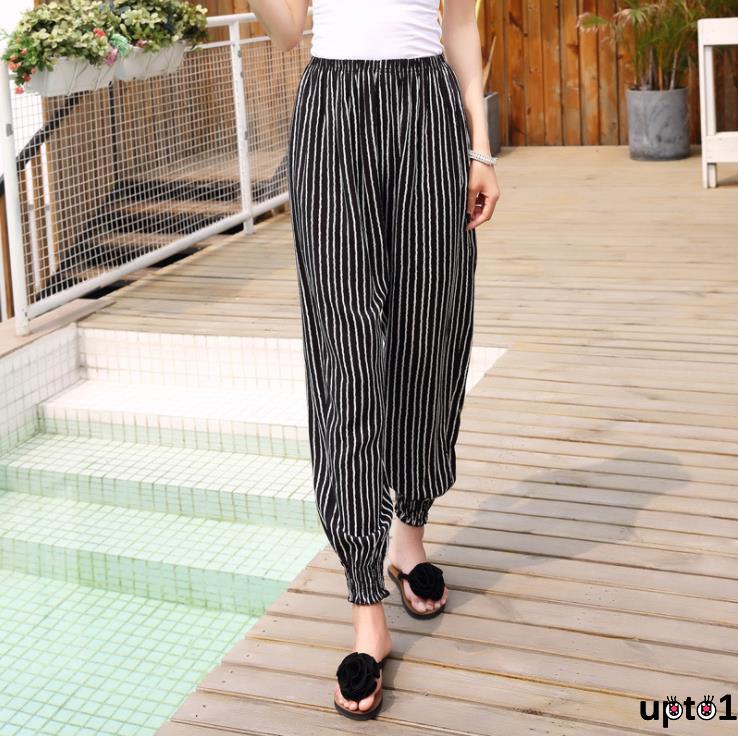 Quần Dài Lưng Cao Ống Rộng In Họa Tiết Thời Trang Cho Nữ | BigBuy360 - bigbuy360.vn