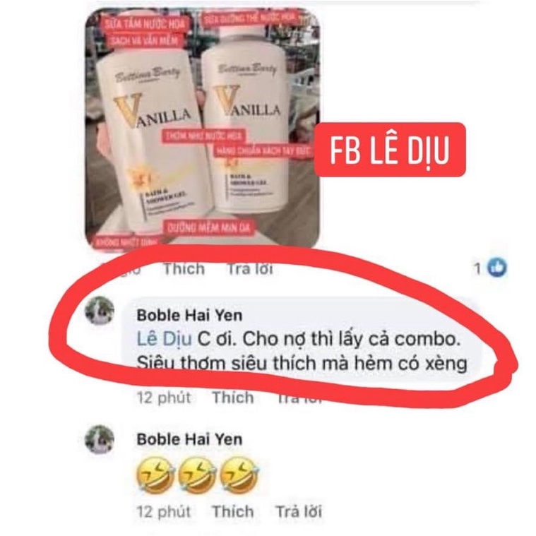 [Auth] Sữa Tắm và Dưỡng thể Hương Nước Hoa Bettina Barty Vannilla Đức - VANILA ĐỨC | BigBuy360 - bigbuy360.vn