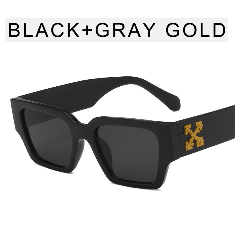 Kính Mát Gọng Vuông Phong Cách Hip Hop Thời Trang