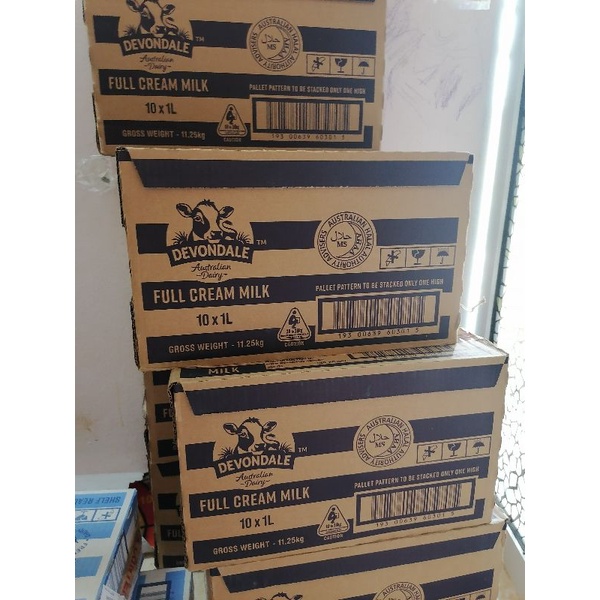 Sữa úc nguyên kem fullcreamy  devondale 200ml/ th 24h date t4.2024