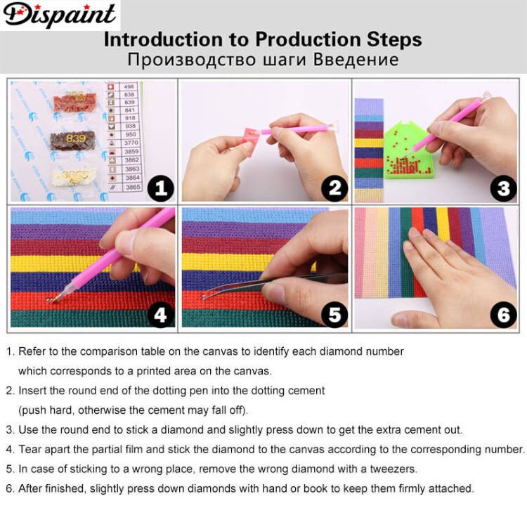 Bộ Tranh Đính Đá 5D Họa Tiết Hoạt Hình Pokemon Độc Đáo DIY