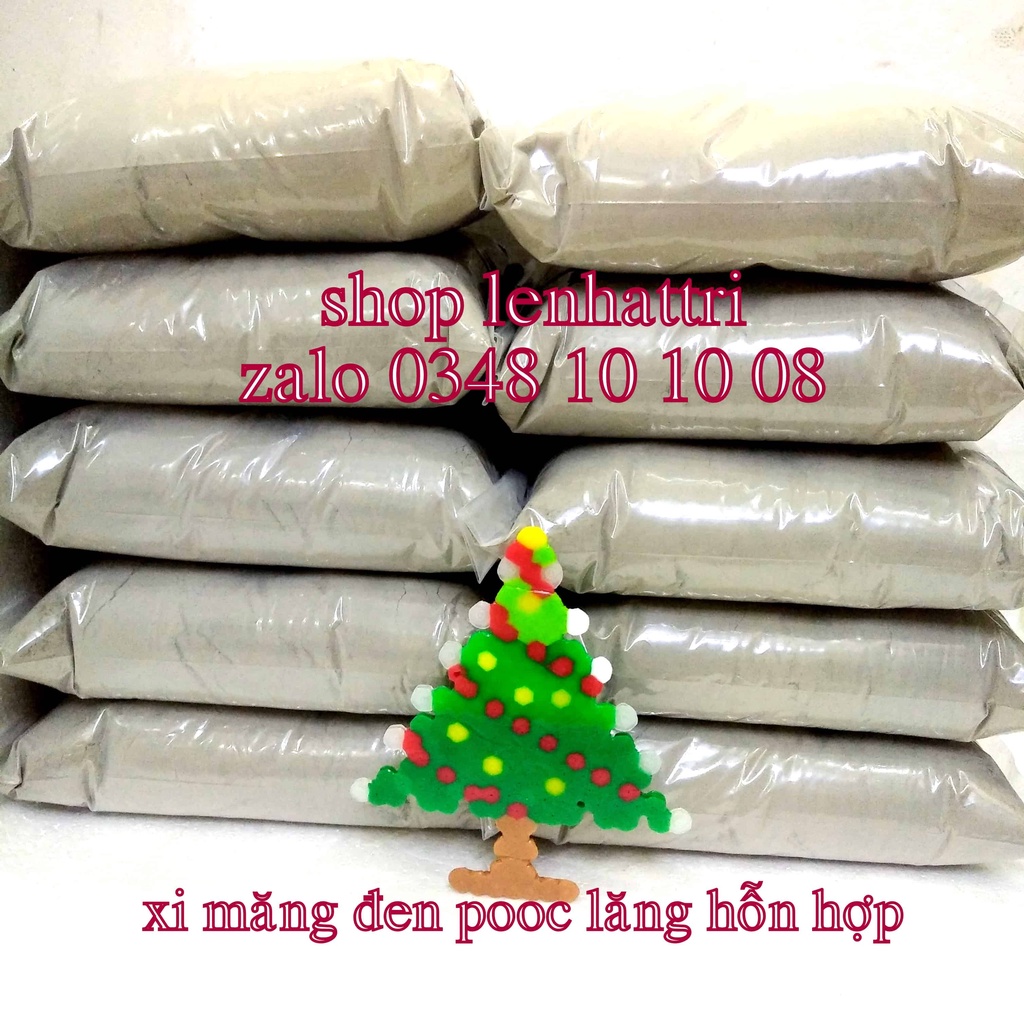 Xi măng đen pooc lăng hỗn hợp 1kg