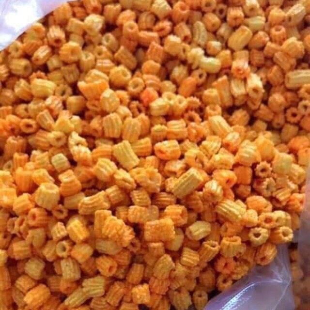 500G Nui Cay Sấy Giòn Tẩm Gia Vị Siêu Ngon Đồ Ăn Vặt Yoyo "Ăn là mê"
