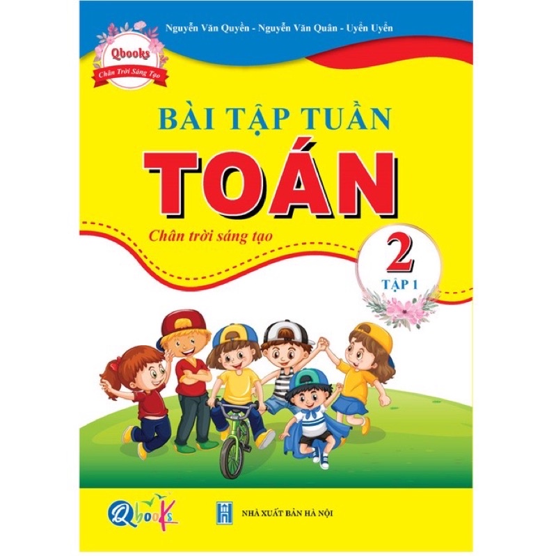 Sách - Combo Bài Tập Tuần Toán và Tiếng Việt Lớp 2 - Chân Trời Sáng Tạo - Học Kì 1 (2 cuốn)