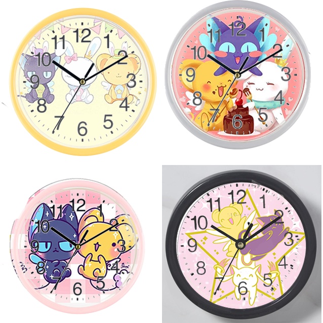 Đồng hồ treo tường kero DHTI8 cute dễ thương 13 đến15cm