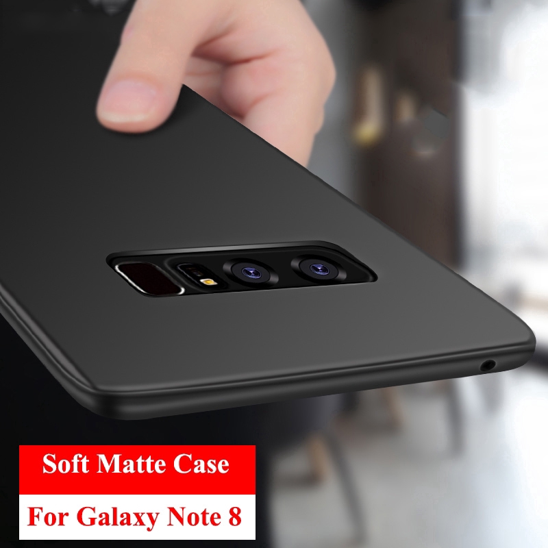 Ốp điện thoại mỏng mặt nhám cho Samsung Galaxy Note 9 8 5 C9 Pro