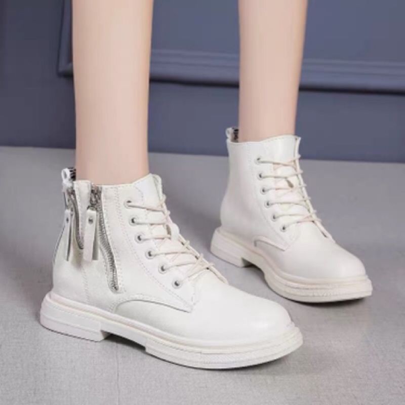 Giày bốt nữ kéo khoá cạnh | BigBuy360 - bigbuy360.vn