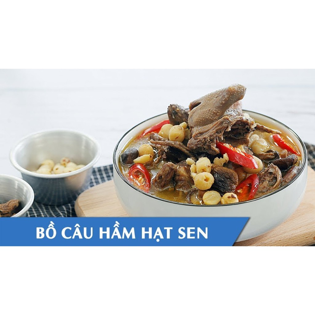 1kg Hạt Sen Khô Sấy Sạch - Nông Sản Quê