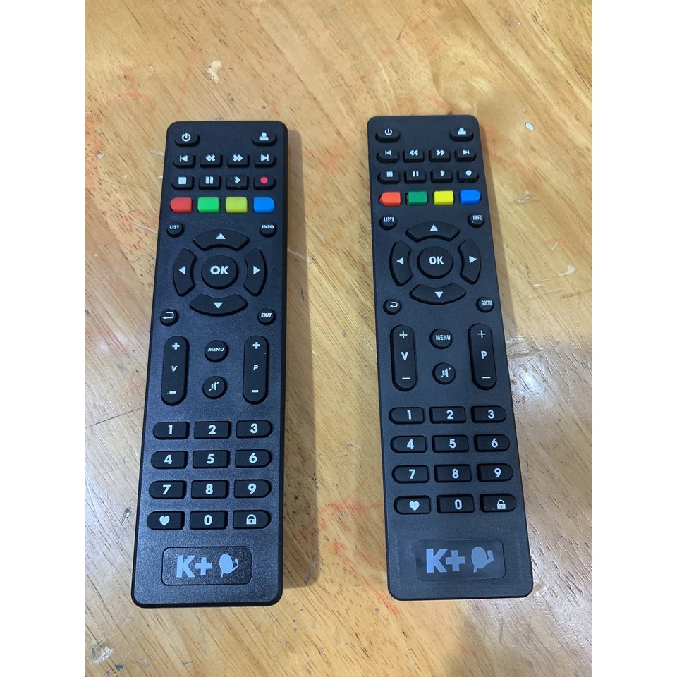 Điều khiển-Remote Đầu thu K+ HD Chảo mẫu mới nhất 2019 LOẠI THƯỜNG LOẠI ZIN