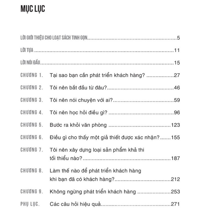 Sách - Phát Triển Khách Hàng Tinh Gọn