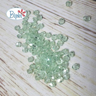 100 viên pha lê Tiệp xanh lá non
