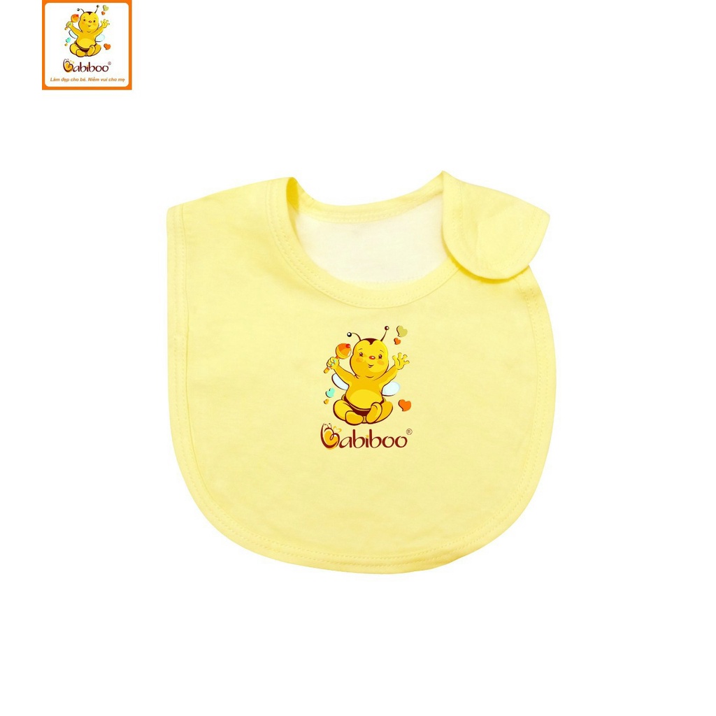 Yếm Dán 2 Lớp Babiboo 100% cotton cho bé