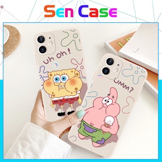 Ốp lưng iphone tpu cạnh vuông hình patrick, bvc cho iphone6/6s/7/8/7plus/8plus/6plus/6splus/11/11pro//11promax.- sencase