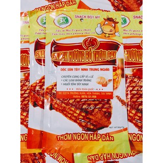 [ 2 BỊCH ] BÁNH SNACK HƯƠNG BÒ THƠM CAY SIÊU NGON TRUNG NGHĨA