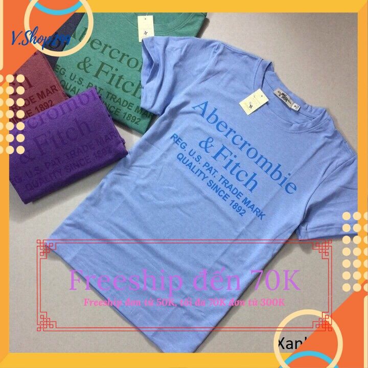 [Mã FASHIONT4MA giảm 10K đơn 50K] ÁO THUN NAM ABER CỔ TRÒN