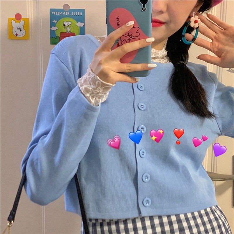 Áo Nữ Kiểu - Áo Croptop Yan Tay Dài Siêu Xinh - Thời Trang Nữ AnAn - CRT1 | BigBuy360 - bigbuy360.vn