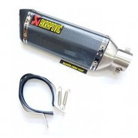 Exciter_ Lon pô akrapovic carbon lục giác