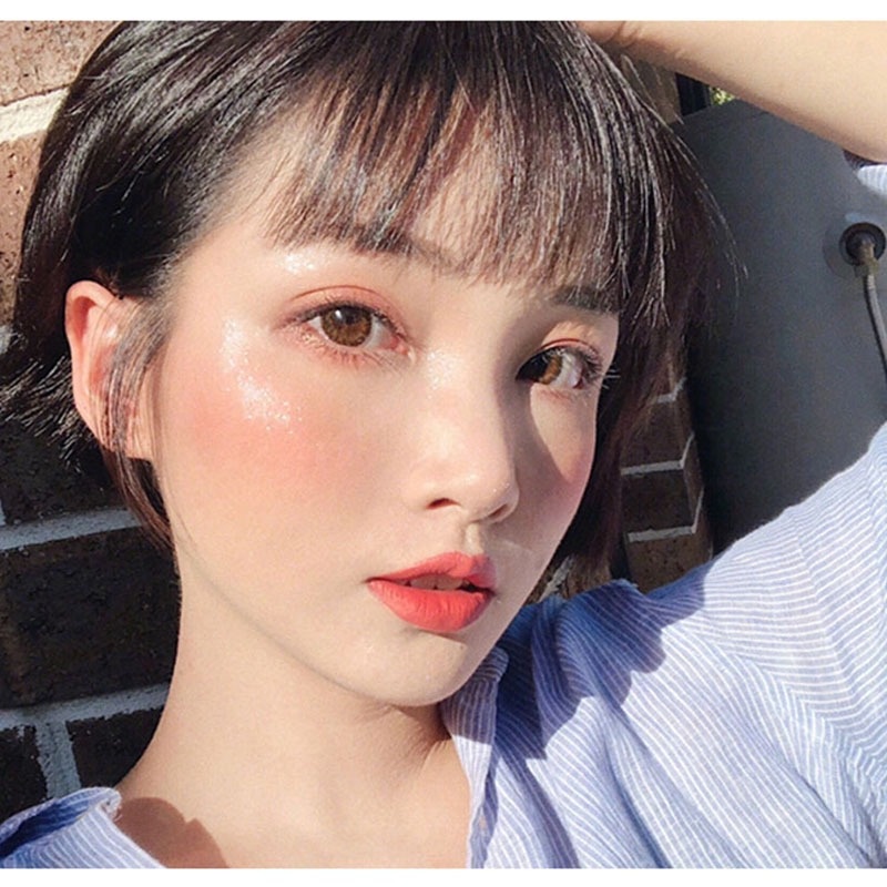 Phấn Bắt Sáng Tạo Khối 3D Lấp Lánh Lâu Trôi Chống Thấm Nước Làm Sáng Da Dành Cho Trang Điểm Mặt