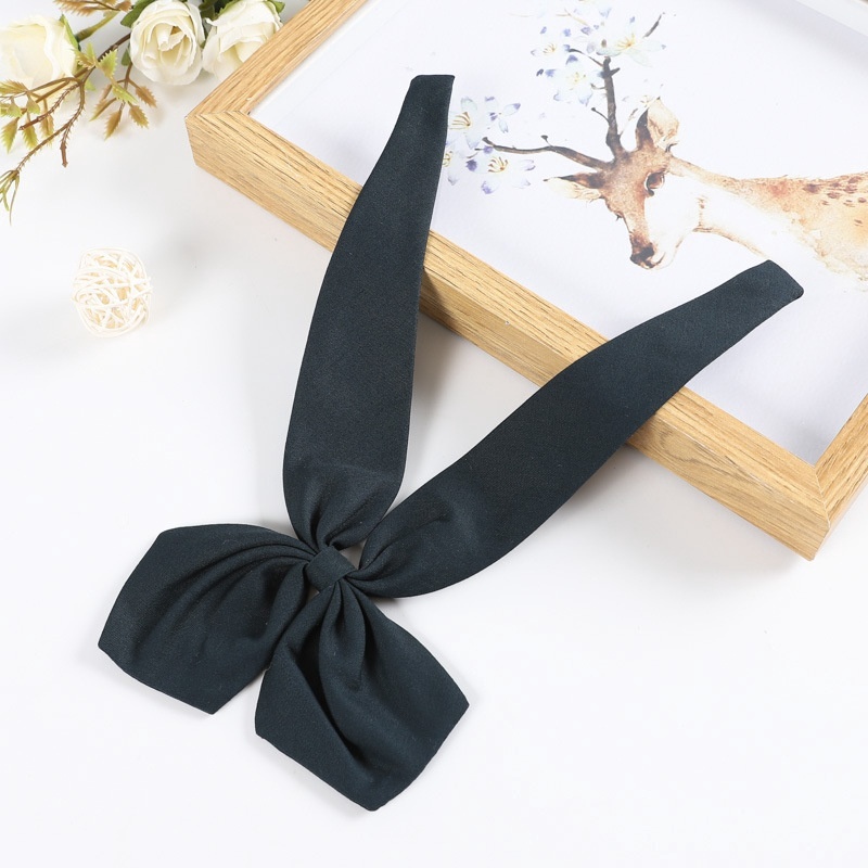 1 nơ đồng phục thủy thủ màu trơn phong cách Nhật Bản cho nữ