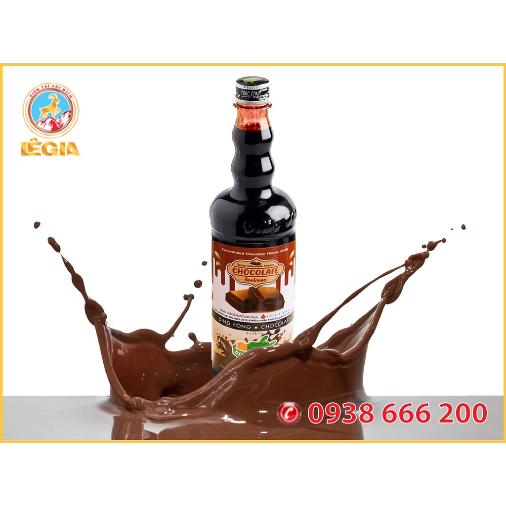 SIRO THÁI NHIỀU MÙI 760ML - DING FONG MIX SYRUP