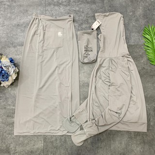 Áo chống nắng 2 lớp + Váy chống nắng 2 lớp