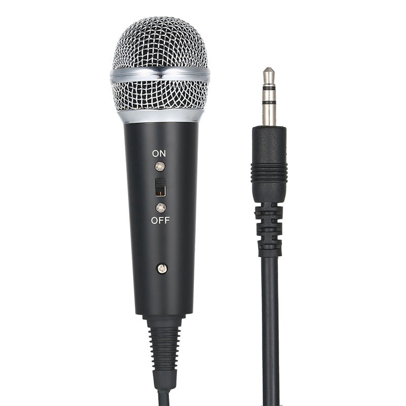 Mic Thu Âm Chuyên Nghiệp Kèm Giá Đỡ 3.5mm Cho Máy Tính