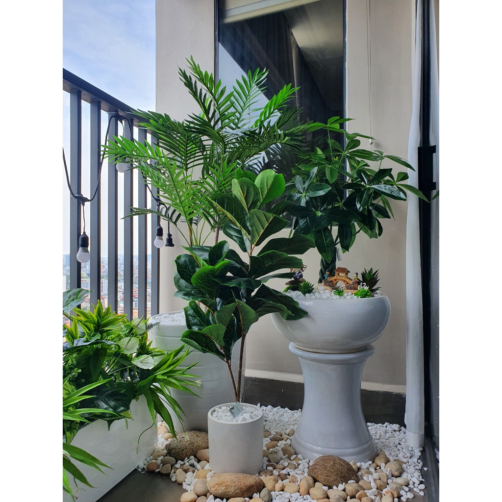 Cây giả - CÂY KIM NGÂN CAO 1,5M - LC3002