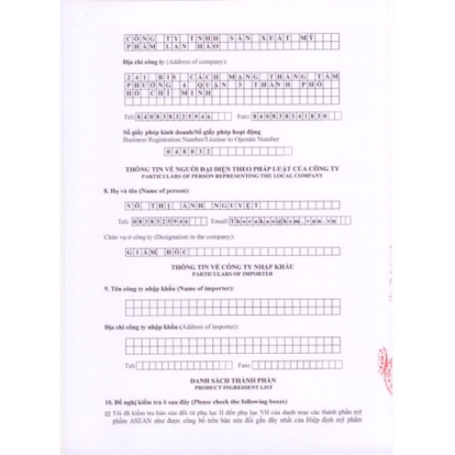 KEM NGHỆ COLLAGEN Thorakao 10G