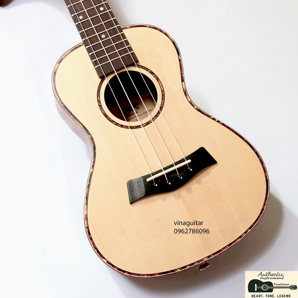 Đàn Ukulele BWS MV-03 Full Gỗ Thông Đức- Sapale Chính Hãng Concert Tenor