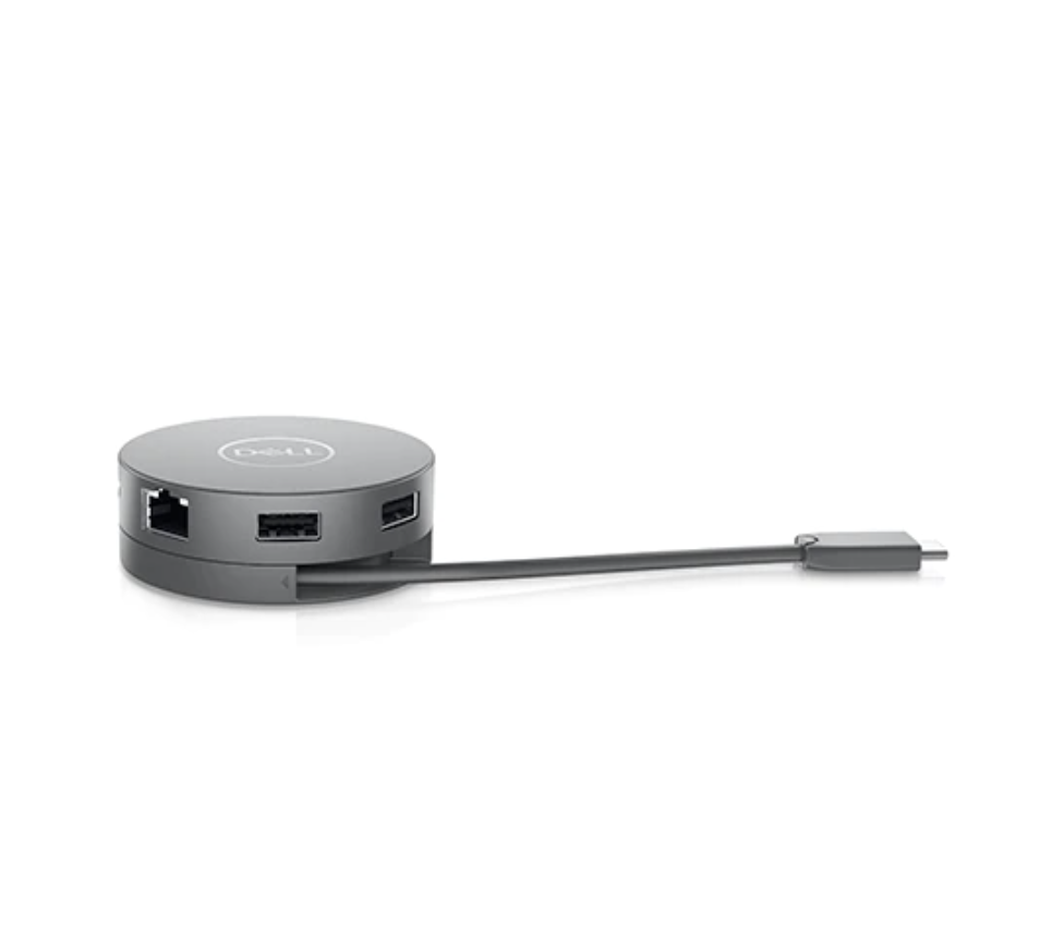 [DELL-DA310] Bộ chuyển đổi (Hub) DELL DA310 Hỗ Trợ Samsung DEX - USB C to HDMI/VGA/DP/Ethernet/USBC/USB-A Chính Hãng