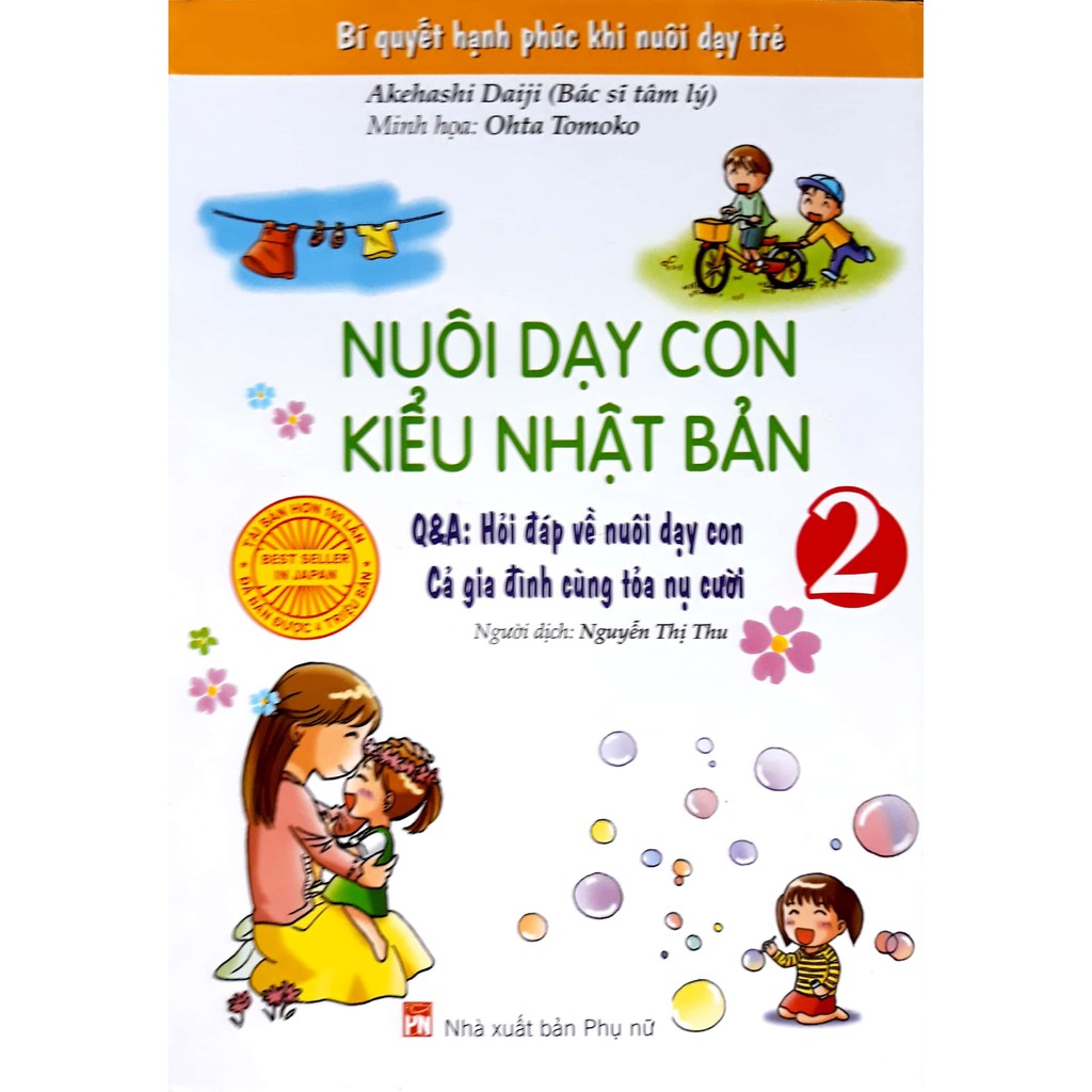 [Mã BMBAU50 giảm 7% đơn 99K] Sách- Nuôi dạy con kiểu Nhật Bản Tập 2