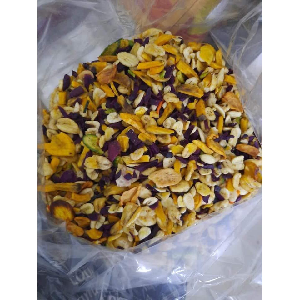 1kg hoa quả sấy vỡ