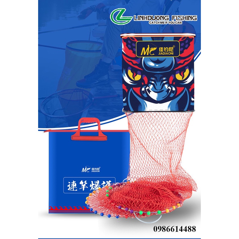 Giỏ cá vành vuông cao cấp MC (KT 45x300)
