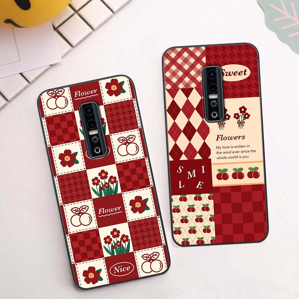 Ốp Vivo V17 Pro họa tiết hoa, gấu thời trang, ốp dẻo bền đẹp