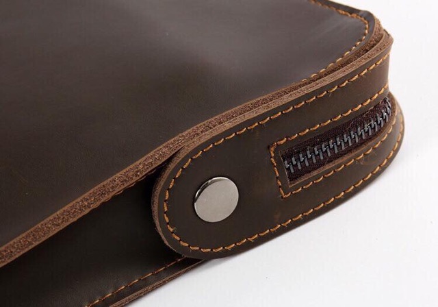 CLUTCH DA BÒ CAO CẤP VỪA A4