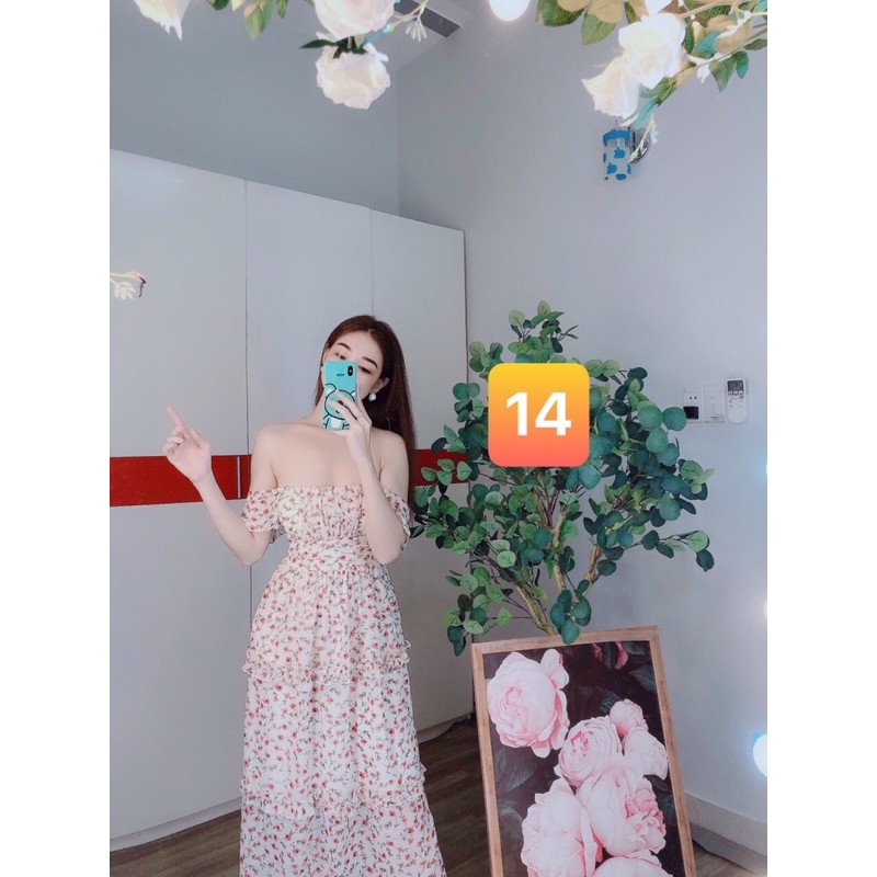 Đầm maxi cánh tiên bo ngực - hình thật | BigBuy360 - bigbuy360.vn