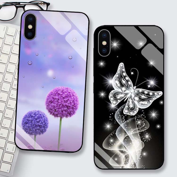 Ốp Iphone X, Xs, Xsmax, Xr Lưng Kính Cường Lực Cao Cấp Mới Nhất