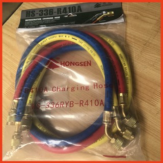 Dây sạc gas điều hoà máy lạnh Hongsen 80 cm - bộ 3 dây nạp gas R410