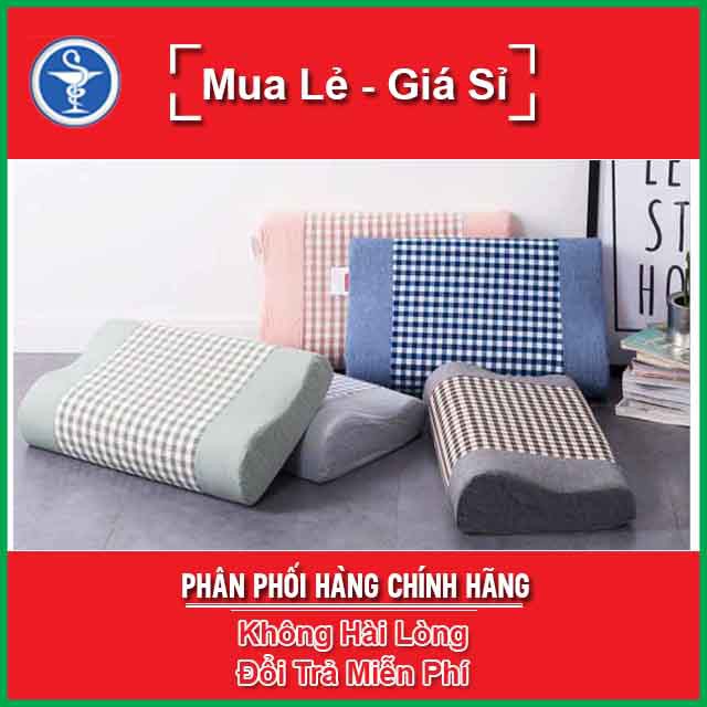 Gối Cao Su Non MEMORY LATEX PILLOWS - Đến Từ Nội Địa Nhật Bản