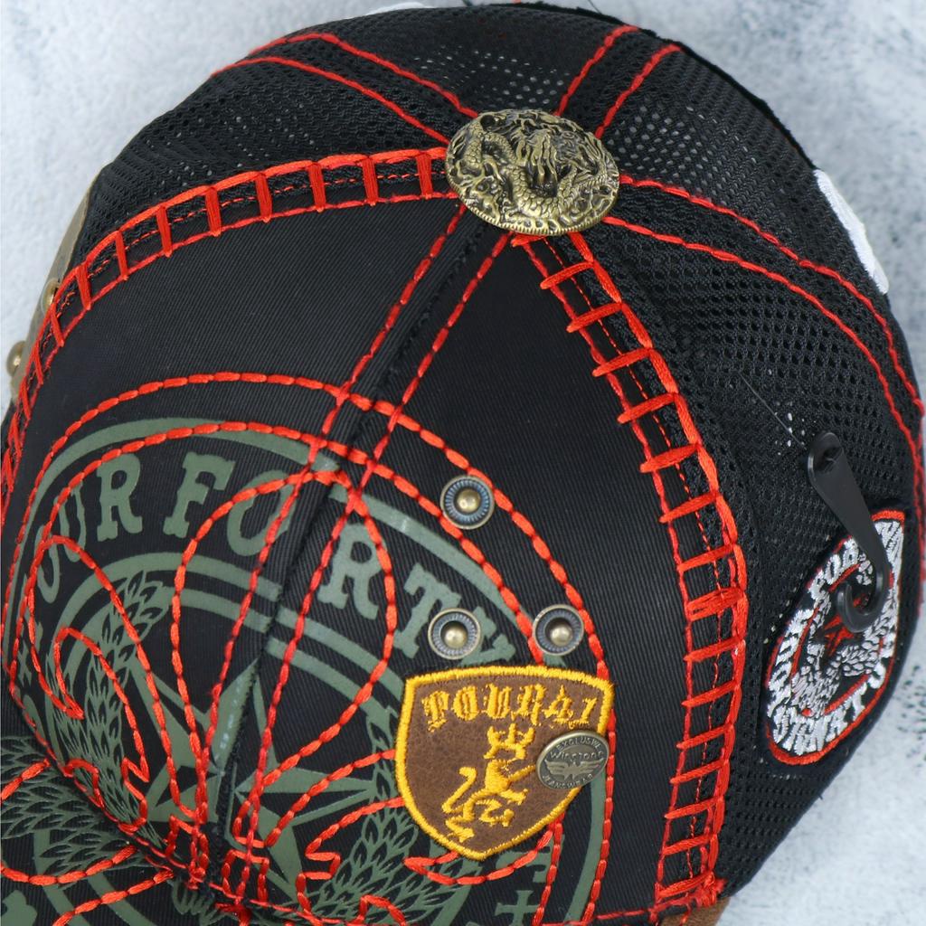 Nón kết thêu bích đuôi siêu nét cực chất