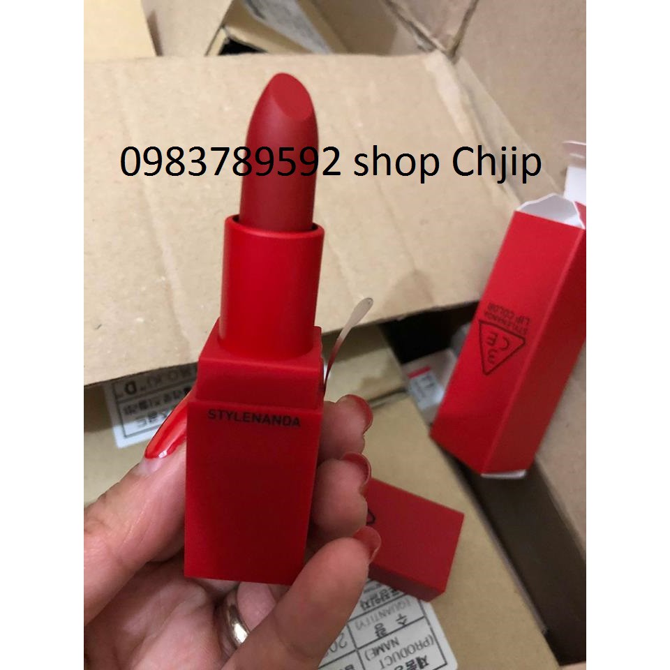 son 3CE RED REPLIPE 214,215 Chính Hãng 100%