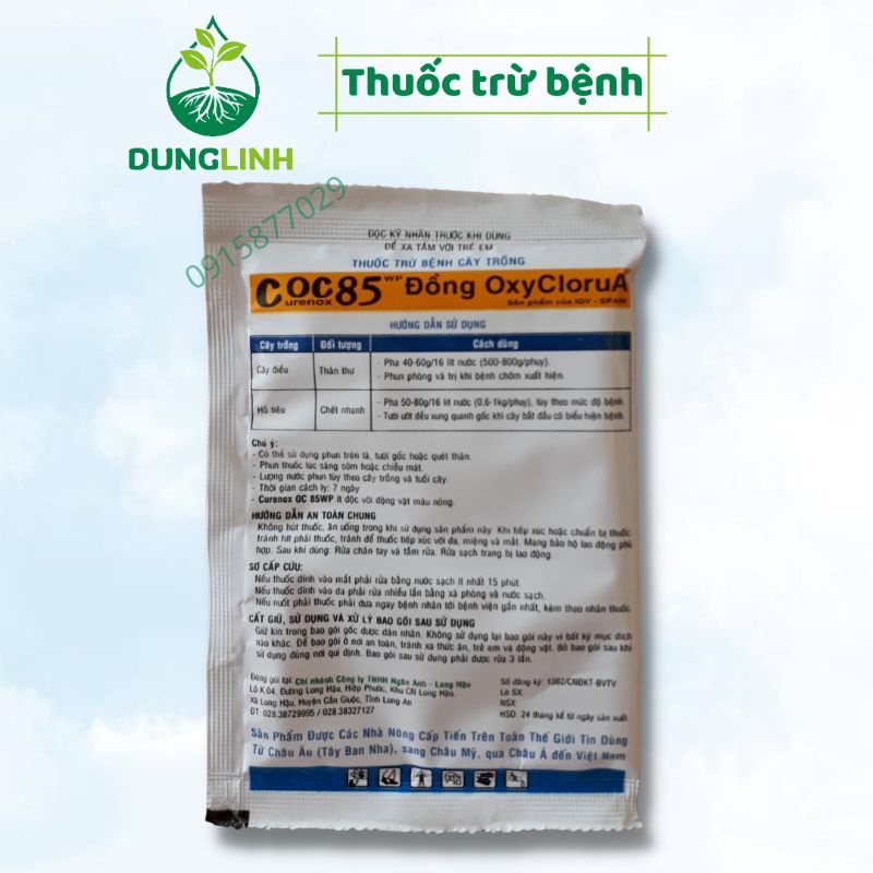 Coc85 20g – Thuốc phòng trừ nấm bệnh cho hoa, cây trồng Coc 85
