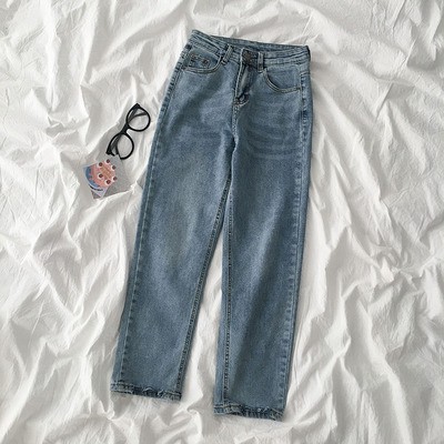 Quần jean mài cắt đoạn gấu ulzzang 6513