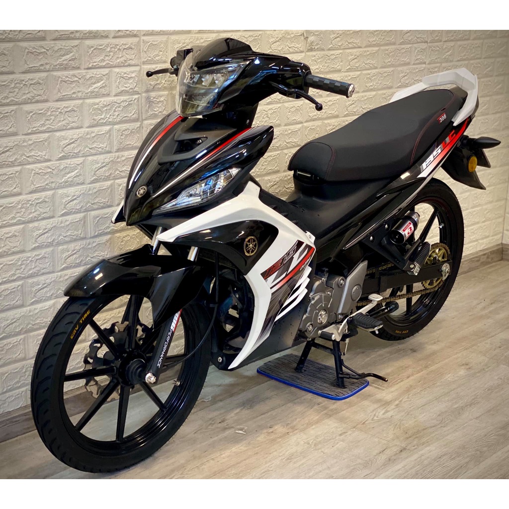 Tem Rời Dán Xe Exciter 135 Mẫu LC 2020 Trắng Đen Đỏ Cực Đẹp, Hàng 3 Lớp Chất Lượng Cao