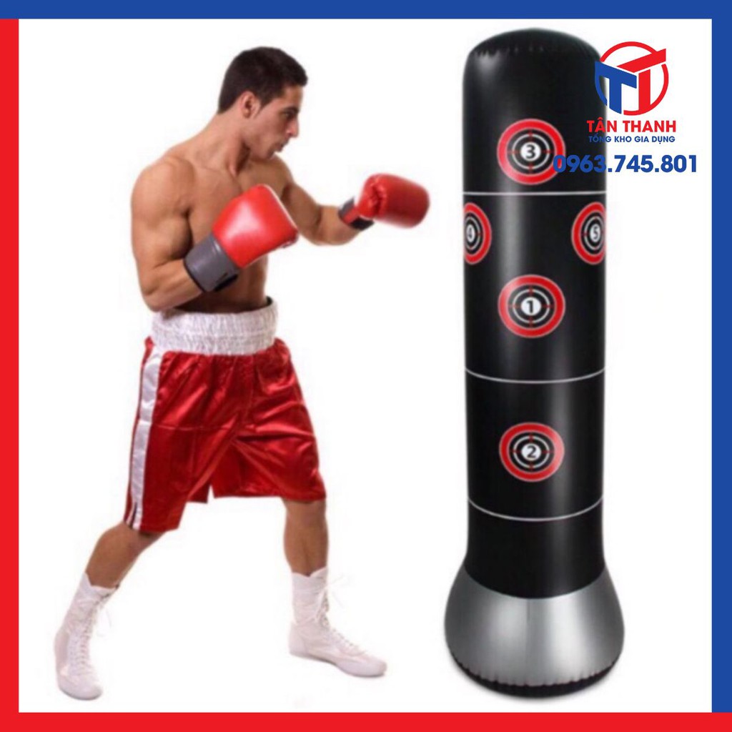 Trụ boxing thể thao cực chất.( tặng kèm bơm.)