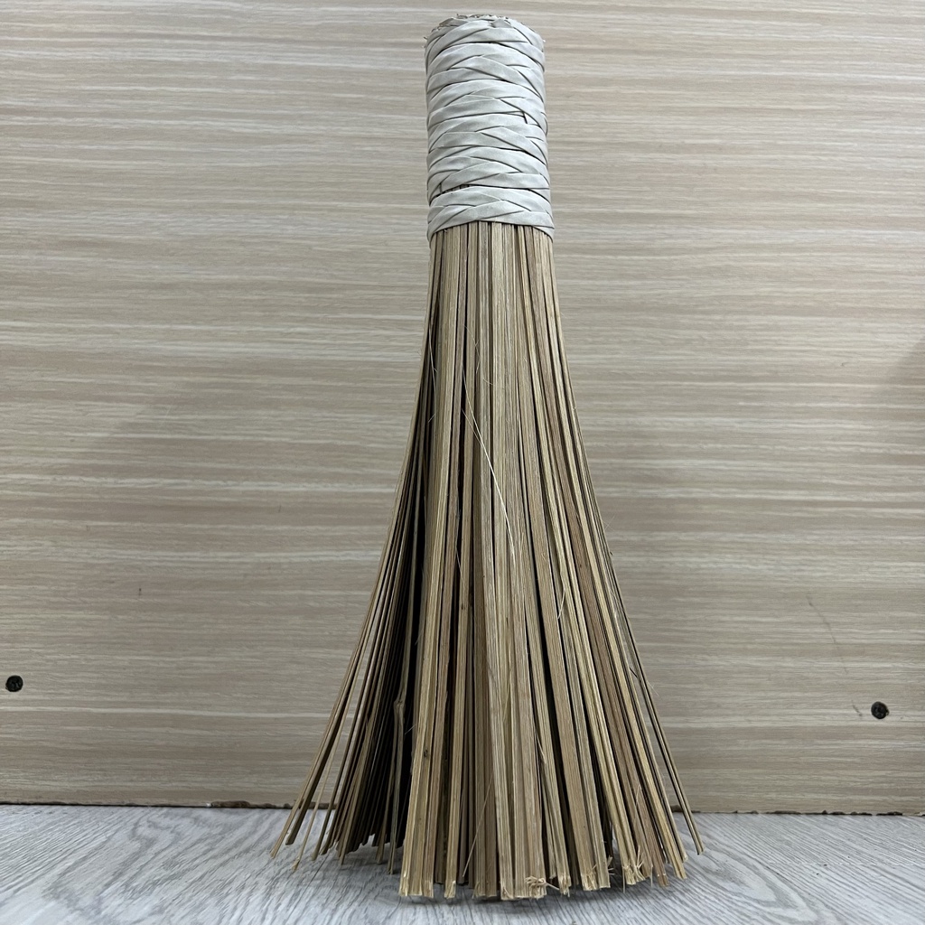 CHỔI TRE CỌ RỬA CHẢO SẮT - Cọ chà chảo Gang Tiện Lợi